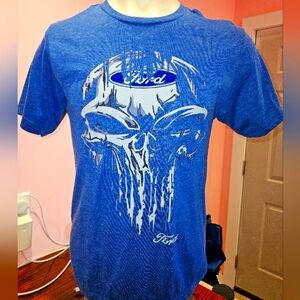 Ford skull graphic t shirt